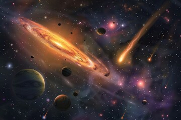 Beautiful Outer Space View
