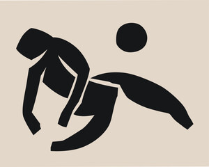 Cozy contemporary silhouette at night at mom's house