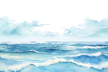 Fototapeta premium Sea backgrounds landscape outdoors.