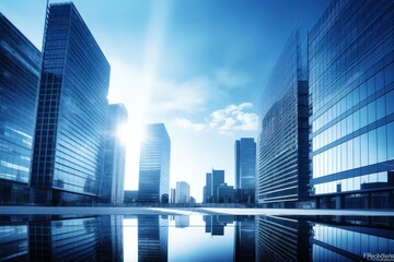 Building architecture metropolis skyscraper.