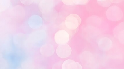 Fototapeta premium Abstract Pink and Blue Bokeh Background
