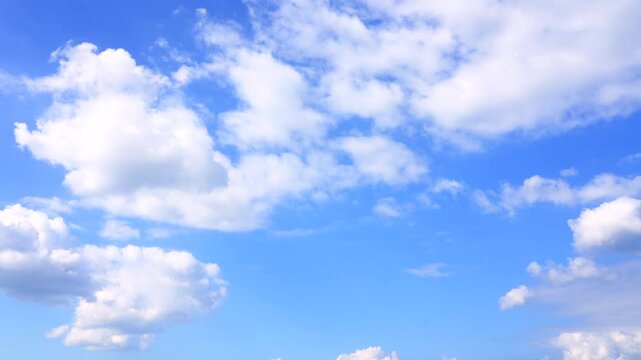 青空　タイムラプス