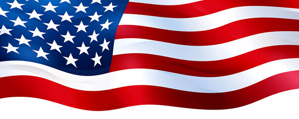 Obraz premium A creative and distressed artistic interpretation of the American flag