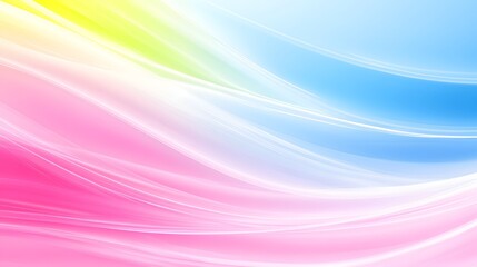 Obraz premium Abstract Colorful Curved Lines Background