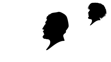 Vazha Pshavela, high quality vector illustration