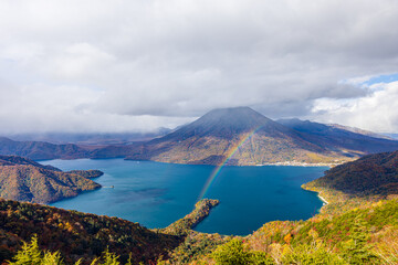 栃木県・日光市　半月山から望む絶景　
