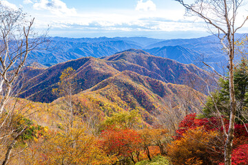 栃木県・日光市　半月山から望む絶景　
