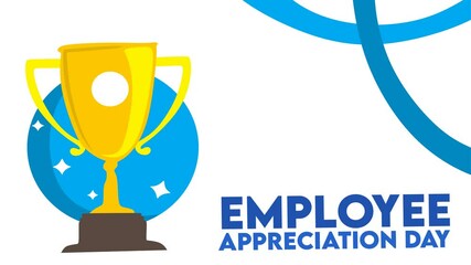 celebrate employee appreciation day for all employees on white background