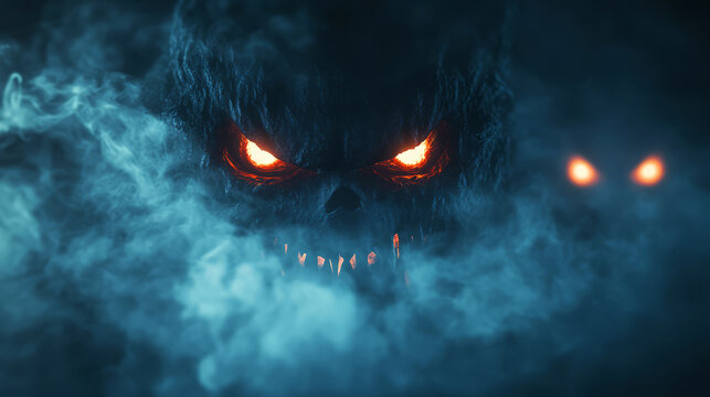 Evil Eyes In The Smoke