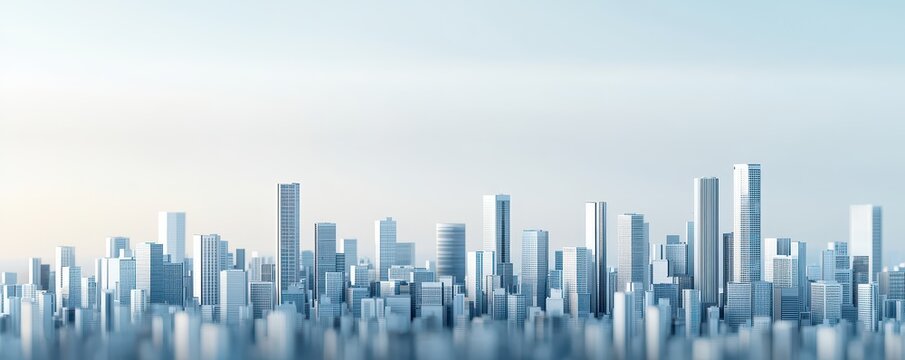 Visual of a city divided by economic policy lines, illustrating the impact of different economic approaches, concept of urban economic divergence