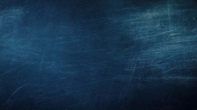 Textured blue chalkboard background for creative design