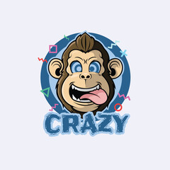 Fototapeta premium Crezy Ape