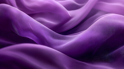 Fototapeta premium Purple Sheer Fabric Drape Texture Background