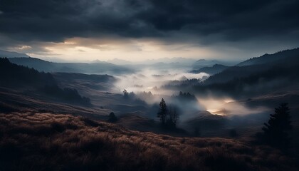 Obraz premium Halloween scary landscapes