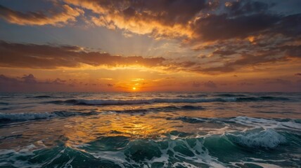 Beautiful Sunset Ocean Shot for World Photography Day