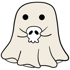 Halloween Doodles Clipart Collection