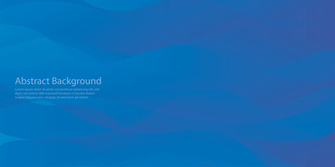 Teal background. Abstract very saturated light bluish cyan pattern with translucent curved line. vector