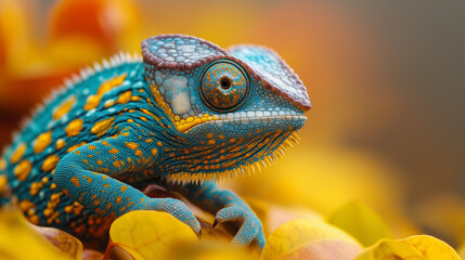 Fototapeta premium Close up of a chameleon