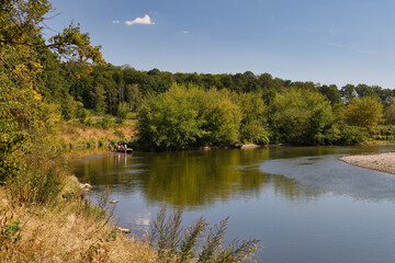 Muldental bei Grimma, Grimma an der Mulde, Landkreis Leipziger Land, Sachsen, Deutschland