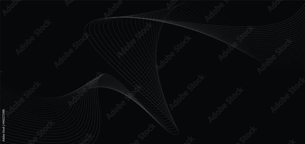Poster abstract red waves geometric background. fluid shapes composition. fit for presentation design. mode