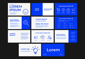 Presentation Template RGB Set