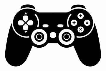 Gamepad icon. Game controller silhouette vector, Video game controller, joystick   © Trendy CraftSVG 