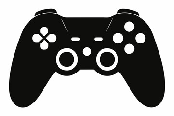 Gaming controller Silhouette vector, joystick icon silhouette © Trendy CraftSVG 