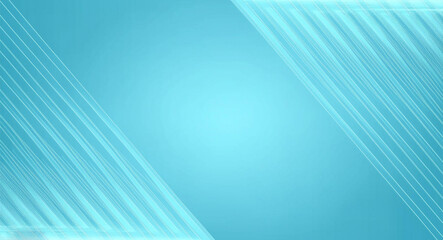 Bright blue refracted lines abstract futuristic background