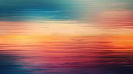 Fototapeta premium Abstract sunlight on water surface. Vibrant sunset sky with colorful clouds 