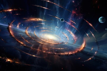 Wormhole Space Astronomy Universe