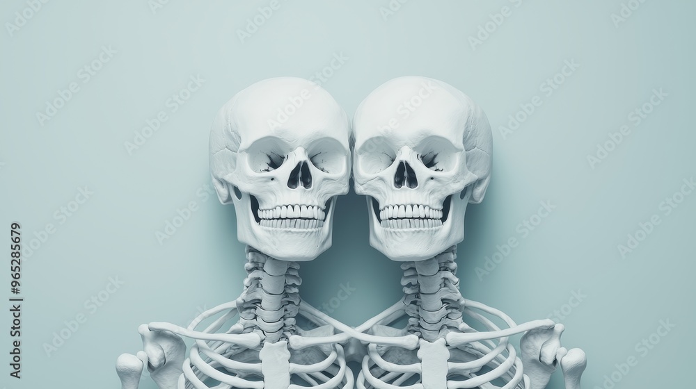 Poster ethereal skeletons of knowledge: inspiring creativity and enlightenment in artistic 8k detail with c
