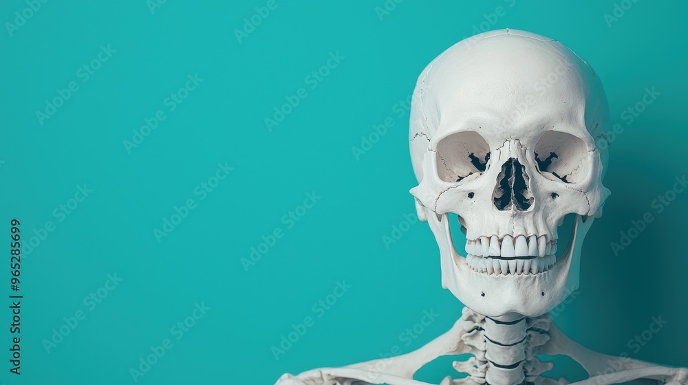 Poster illuminating wisdom: skeletons symbolizing understanding and enlightenment on 8k high detail backgro