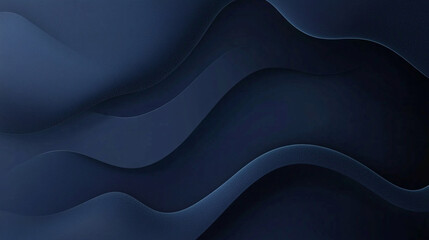 Dark wave papercut 3d background.