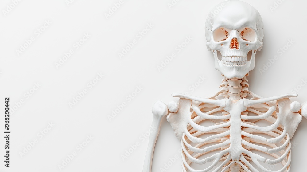 Poster comparative analysis of bone density variations across species: anatomical study with copy space for