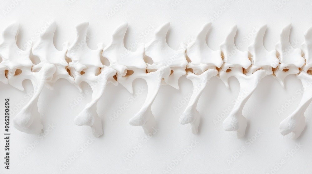 Poster evolutionary anatomy of vertebrate skeletal structure - detailed bone study with scientific referenc