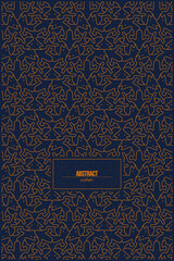 unique abstract pattern of multiple orange lines in dark background