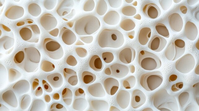 Detailed Avascular Necrosis Bone Anatomy Medical Reference with Copy Space for Text in 8K High Detail Resolution