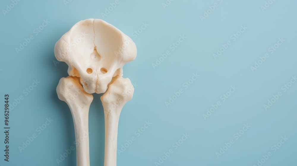 Poster advanced artificial joint design - detailed anatomical 8k illustration with technological reference 