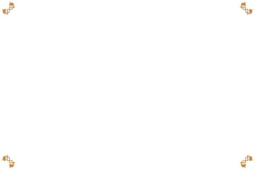 Elements of ornate vintage frames. Gold on white classic calligraphy swirls, floral motifs. Design print for greeting cards, wedding invitations, restaurant menu, royal certificates. Set 91