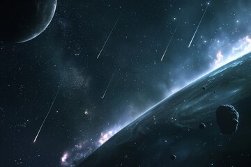 Obraz premium Beautiful Outer Space View