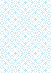 七宝　背景　水色　和柄　縦長