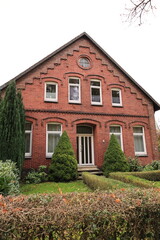 Blick in die Altstadt von Rastede in Niedersachsen