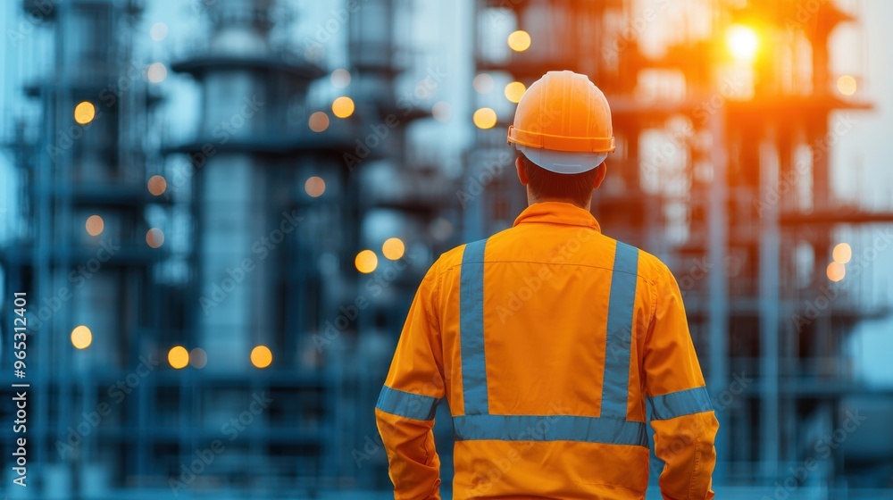 Aufkleber engineers innovating oil-efficient industrial systems for enhanced development with copy space for t