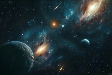 Beautiful Outer Space View