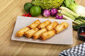 Vietnamese cuisine fried spring roll