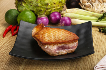 Roasted fresh delicous Tuna steak