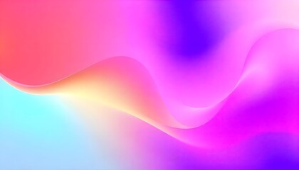 Colourful Holo gradient wallpaper background of purple and blue, Swirling, Render 3D surface and iridescent colors. reminiscent of a cosmic nebula