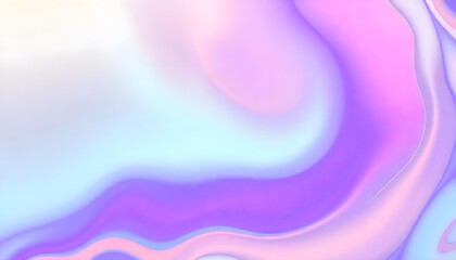 Naklejka premium Colourful Holo gradient wallpaper background of purple and blue, Swirling, Render 3D surface and iridescent colors. reminiscent of a cosmic nebula