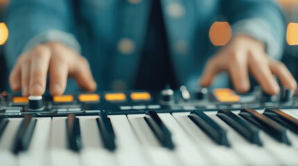 Symphony of Oil: Musicians Crafting Inspired Compositions in the Rhythm of the Industry | High Detail 8K Image with Copy Space