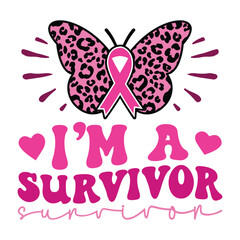 I'm a Survivor Retro SVG Art & Illustration